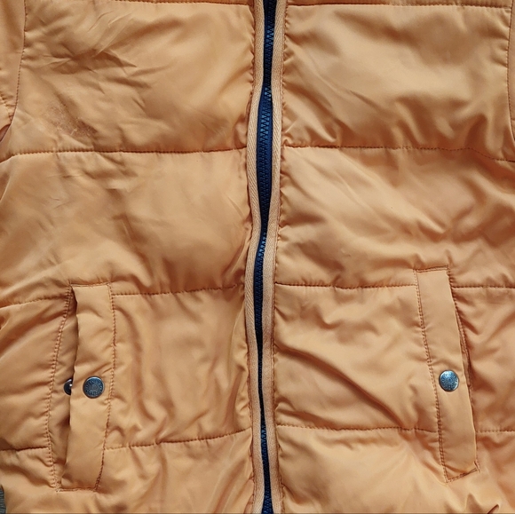 Mini Boden yellow puffer coat 7-8 years - Picture 2 of 16